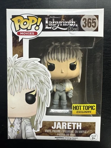Funko POP! Movies Labyrinth Jareth Grey Outfit #365 Hot Topic Exclusive