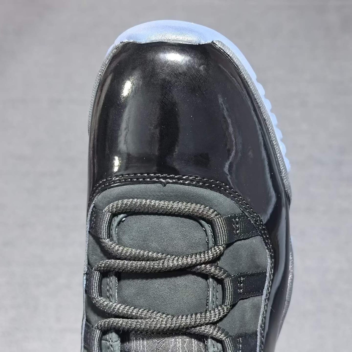 Nike Air Jordan 11 Retro Cap and Gown Black Patent Leather Men