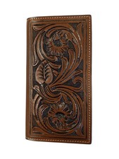 Twisted X Rodeo Floral Tool Tan - Accessories Wallet - Xwc3-2