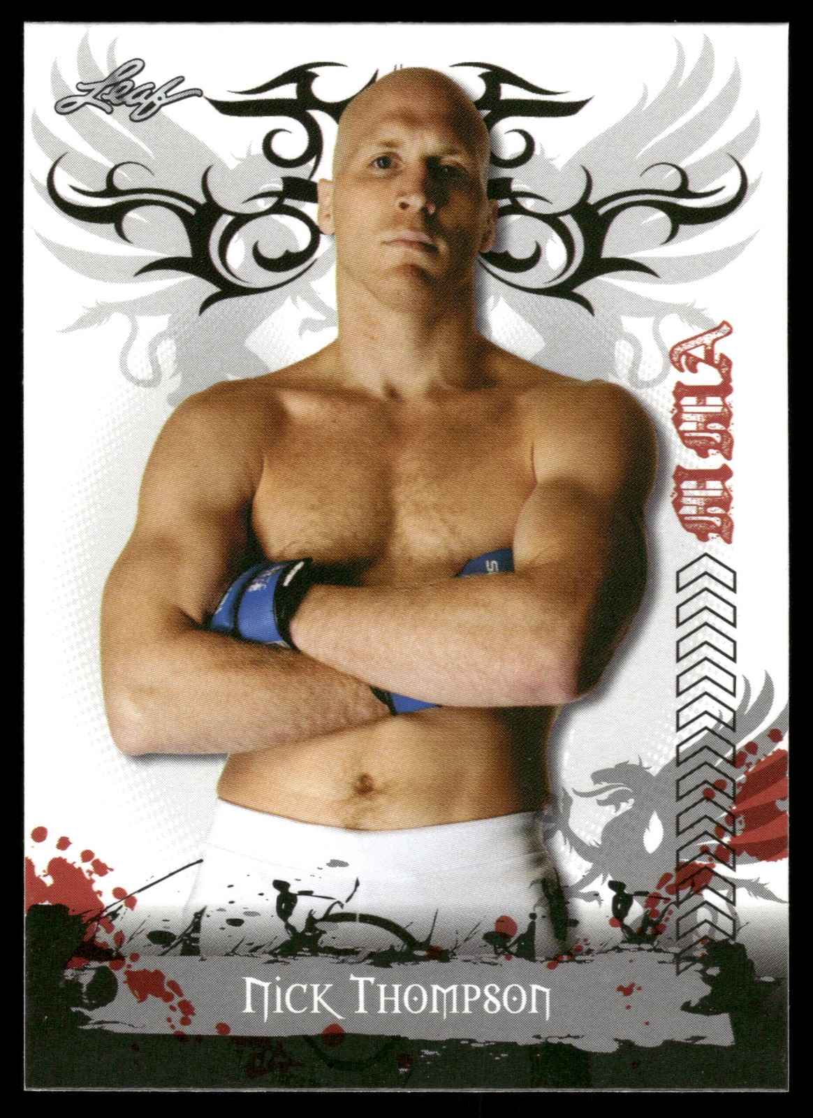 2010 Leaf MMA #47 Nick Thompson