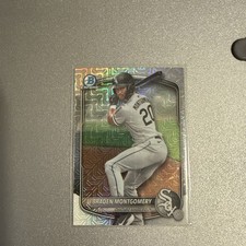 2025 Bowman Chrome Prospects Braden Montgomery #BCP-132 Rookie Mojo Refractor