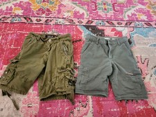 Boys 10 Galaxy by Harvic Shorts and Wrangler green spring summer fall shorts lot