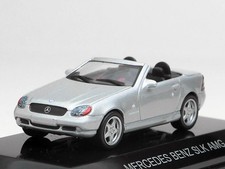 1/64 Autoart Mercedes Benz Slk Amg R170 Silver 20111