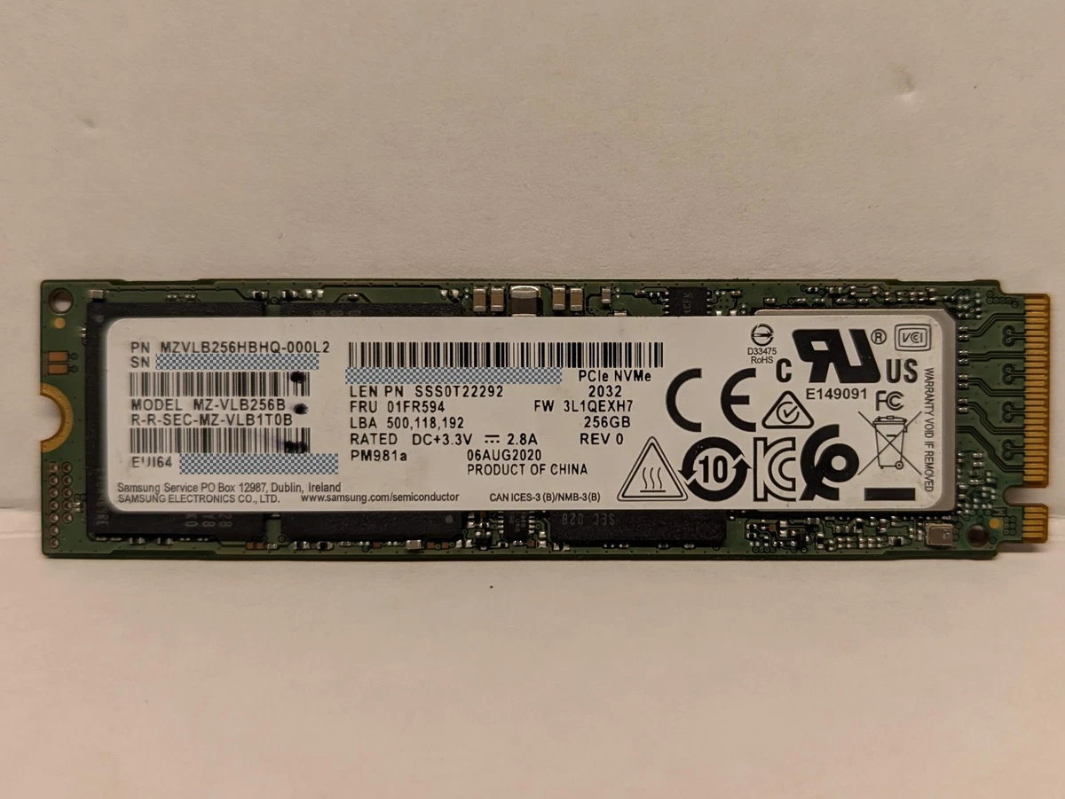 Samsung M.2 Interface 256 GB Solid State Drives | Updated Oct 2026