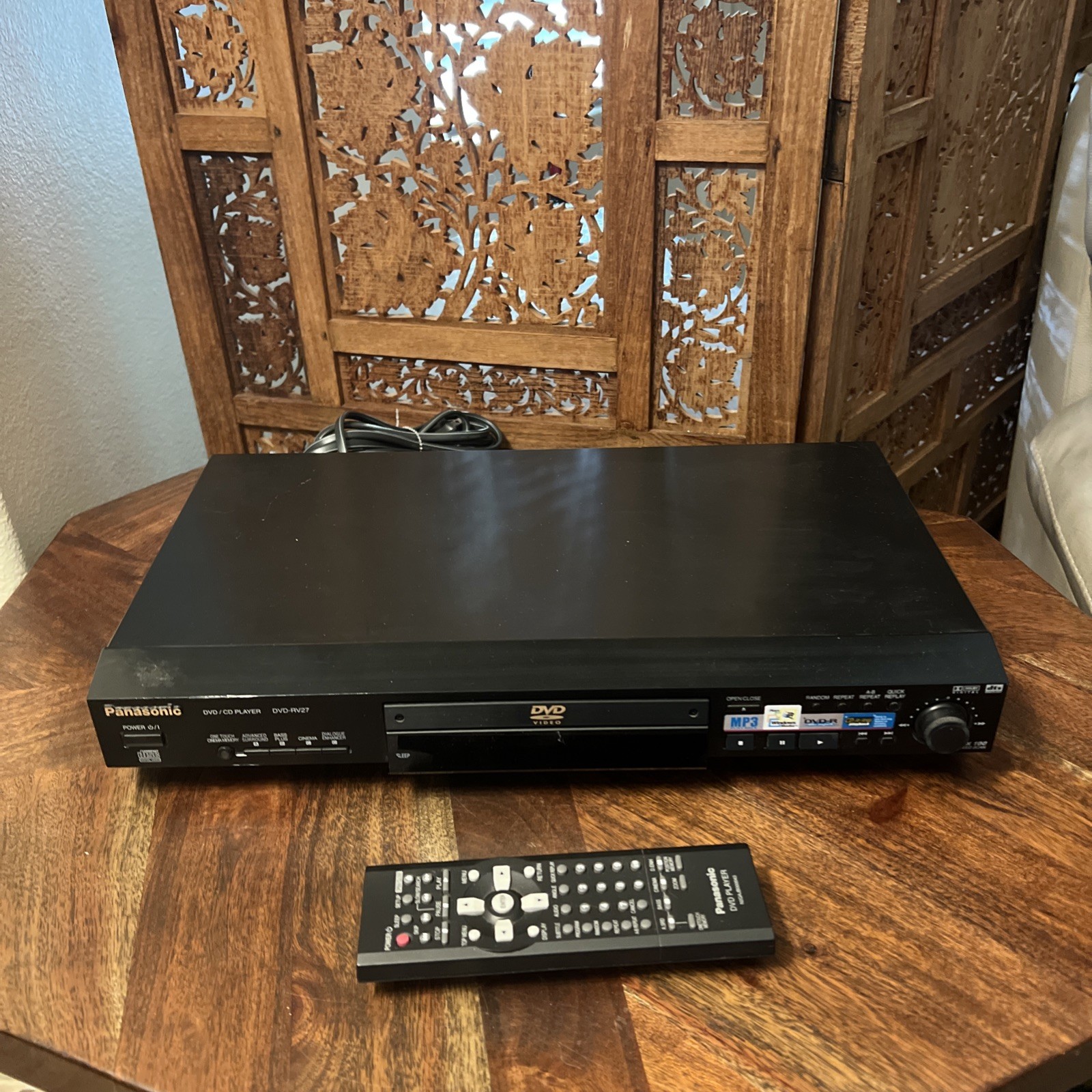Dvd-rv27 With Remote Tested Working Vintage Electronics