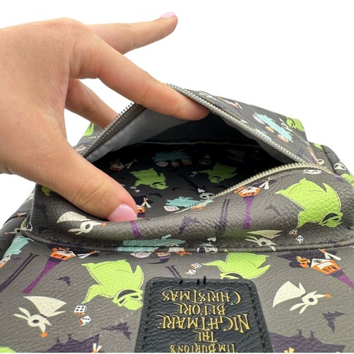 RARE Loungefly The Nightmare Before Christmas All Over Print Mini Backpack - Picture 6 of 14