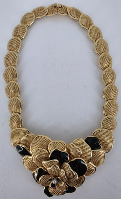 Vintage BALENCIAGA Paris High Fashion Collier Halskette