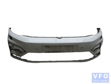 R Line Stoßstange vorne pure weiß LC9A VW Touran 5T PDC SRA Stoßfänger