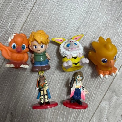 Menge 6 Final Fantasy Mini Figur Set Chocobo Yuna Cloud Japan Spiel J2763