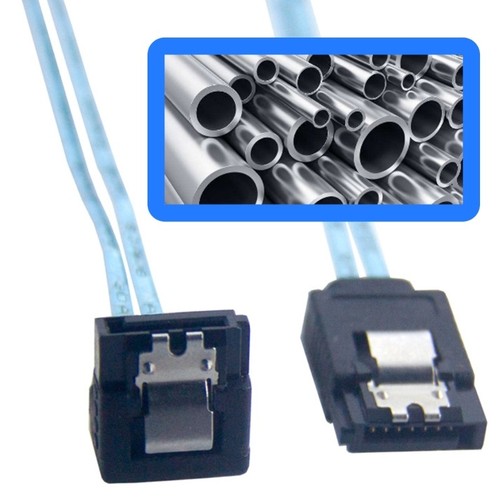 180 Degree to 90 Degree 7PIN Fast Speed Hard Disk Server Connection Cord for PC - Photo 6/12