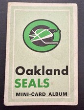 1969–70 O-Pee-Chee Oakland Seals Mini Card Album – EMPTY – Vintage NHL
