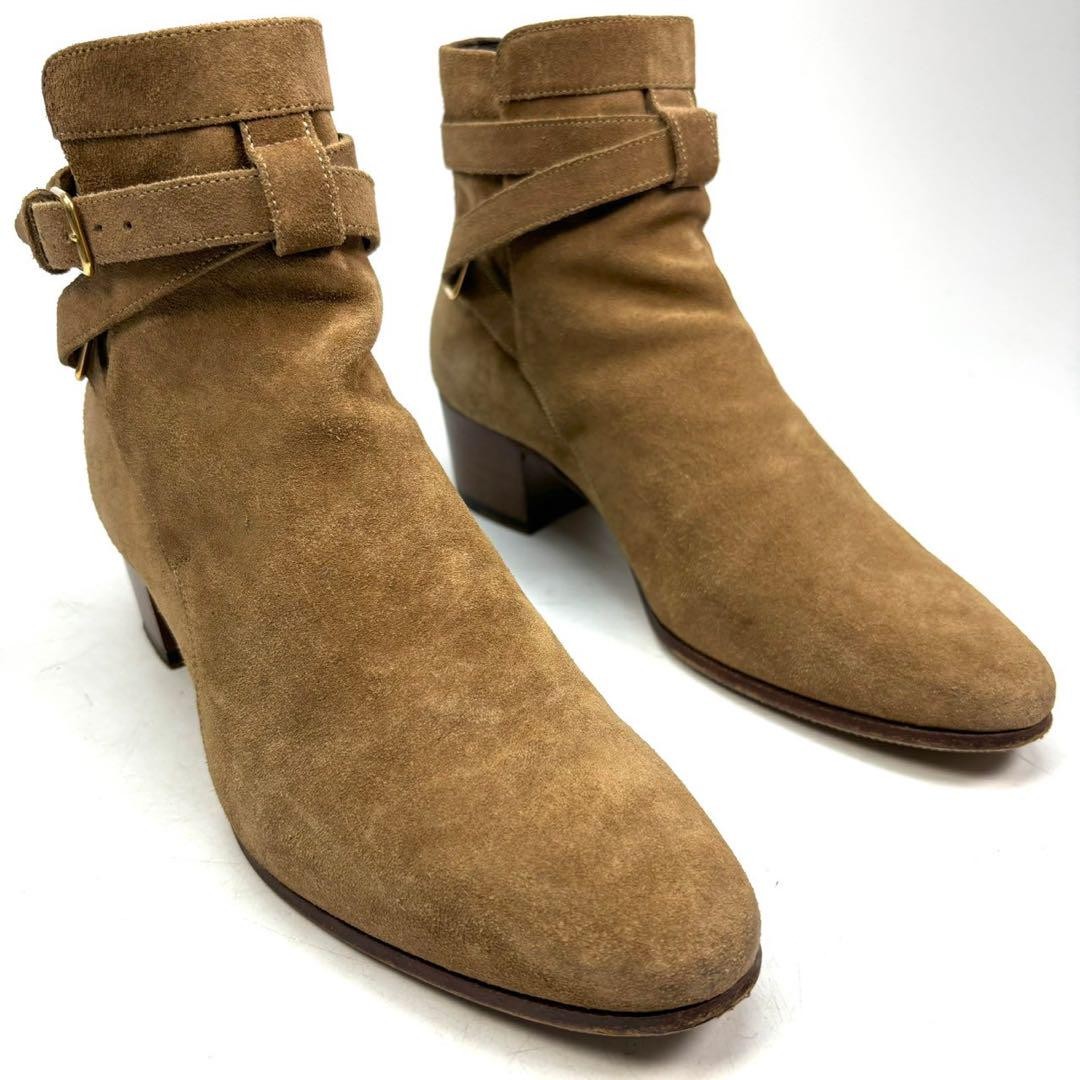 Scarpe stivaletti eleganti Saint Laurent scamosciati 38