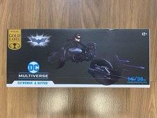SEALED McFarlane DC Multiverse Catwoman And Batpod Dark Knight Rises MTS Gold