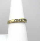 10K Yellow Gold 1/4 CTW Diamond Band Ring Size 7.25 - 7.5 [R346] — photo 2