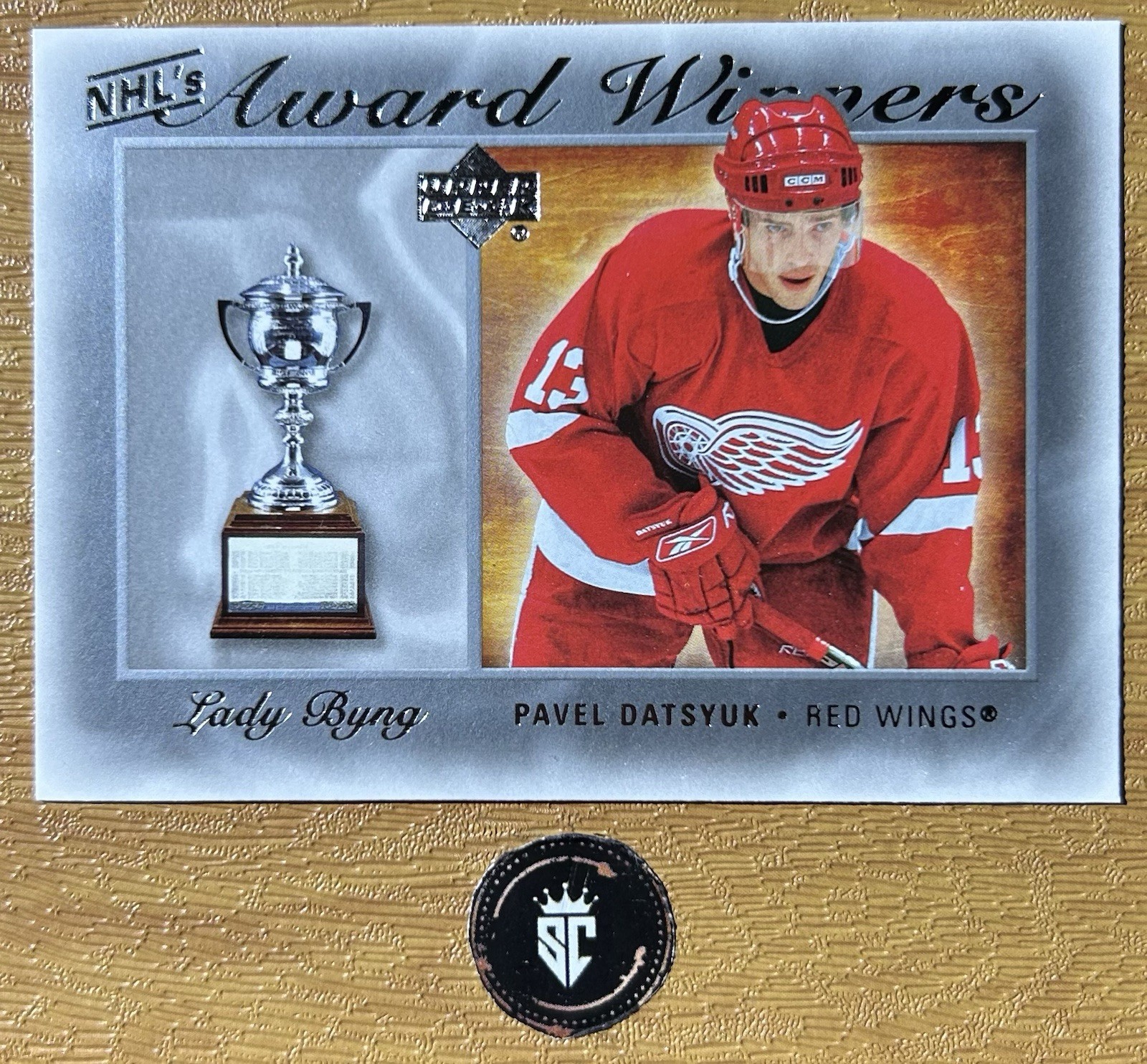 Pavel Datsyuk 2007-08 Upper Deck NHL's Award Winners - Lady Byng Trophy #AW6