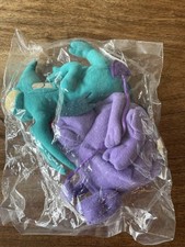 Disney Store Hercules Plush Bean Bag Pain  Panic Plush Set New Sealed P84 