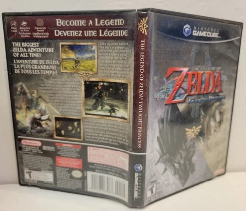 The Legend of Zelda: Twilight Princess (Nintendo GameCube, 2006) No Manual
