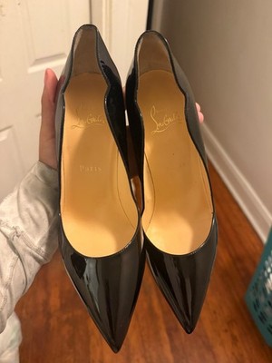 Christian Louboutin ブラックハイヒール39 christian louboutin heels 39 black | eBay