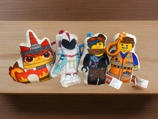 Plush Lego Movie Keychains  Set Of 4