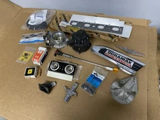 Vintage Auto Parts Lot Of 16 Parts NOS Used GM Mopar Delco John Deere Ford