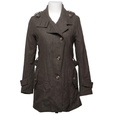 Bess, Mantel, Damen, Größe: M, Grün, Polyester/Wolle, Fischgräte #E3L