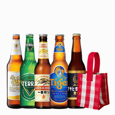 Starry Mart Asian Lager Beer Bundle - Gift for Him, Beer Gift Hamper (4 Bottles)