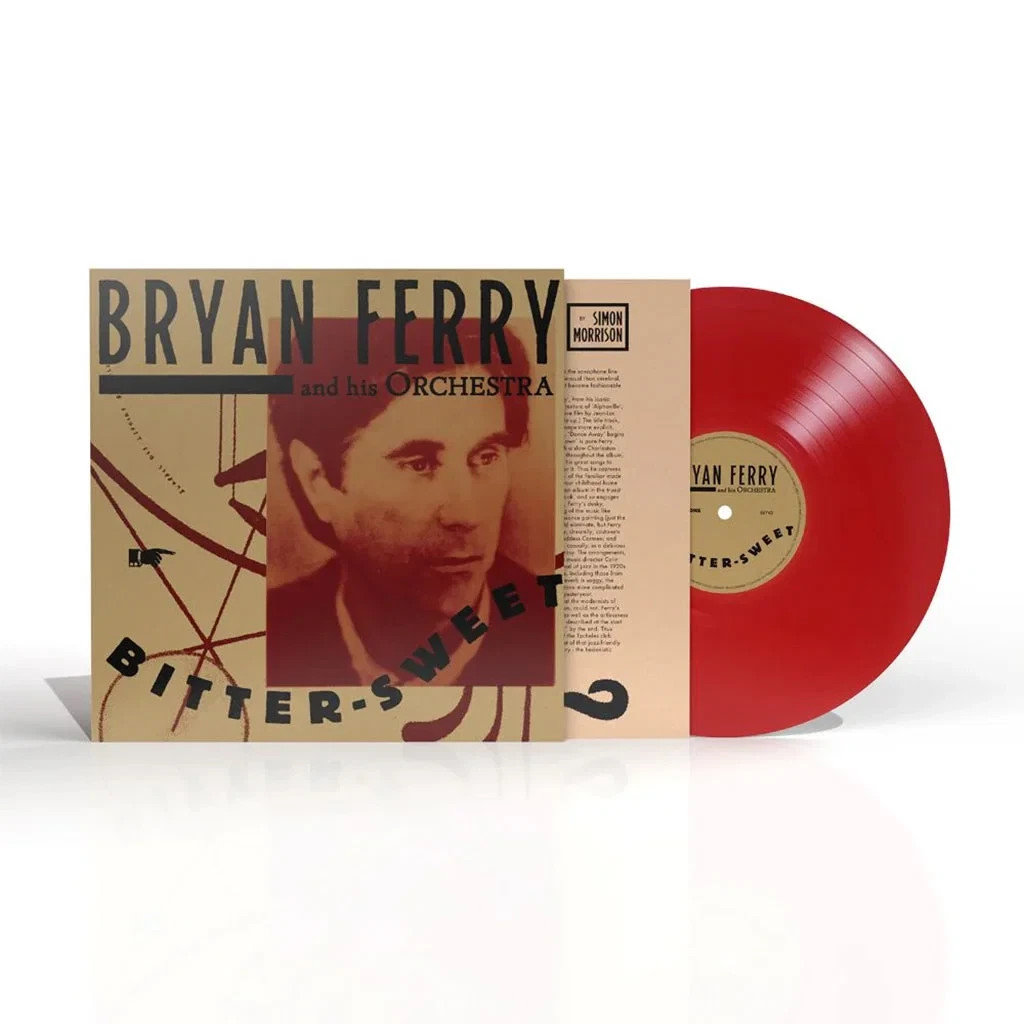 Bryan Ferry Bitter Sweet Red Color Vinyl LP Limited Edition 33 RPM