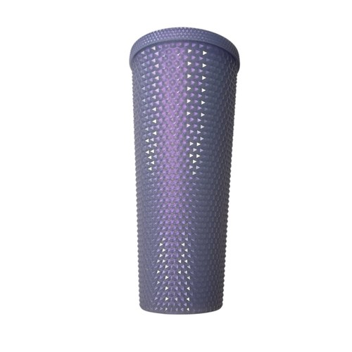 Starbucks 2021 Icy Lilac Studded 24 Oz Venti Tumbler Winter Holiday No Straw - Picture 6 of 7