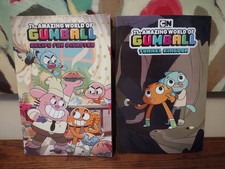 2 Amazing World of Gumball Books Tunnel Kingdom Recipe Disaster Graphic ...