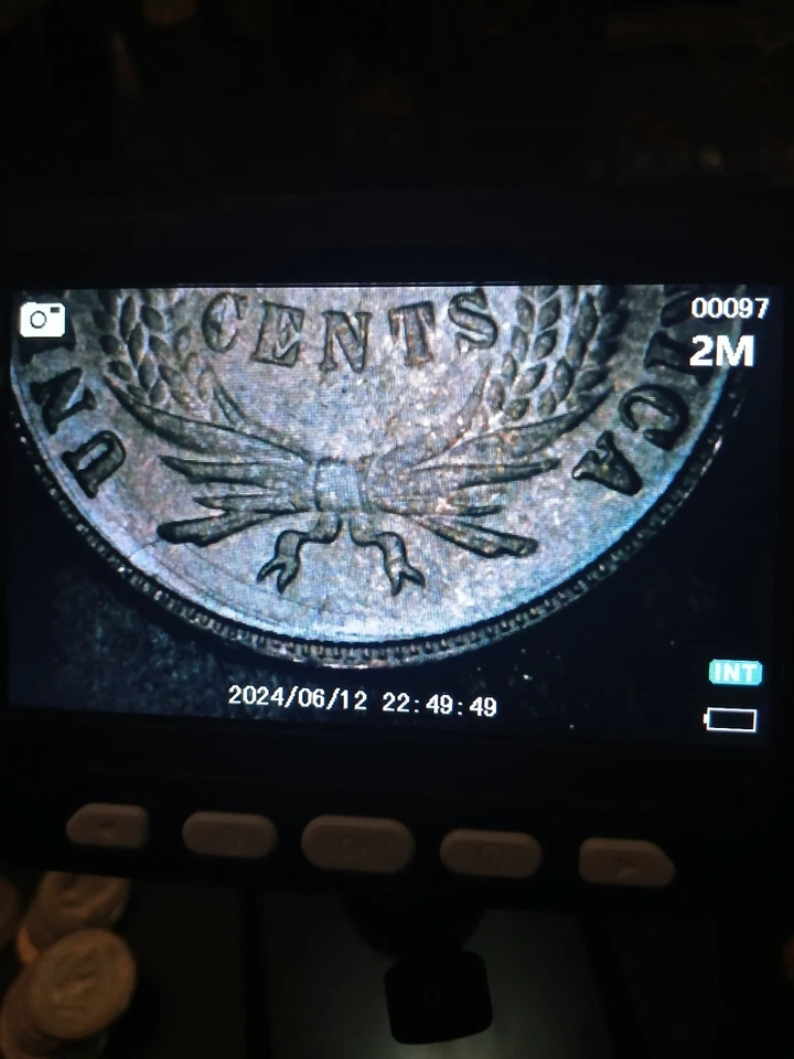 1869 Two Cent Piece In Extra Fine Condition Great Coin - Image 4 of 4