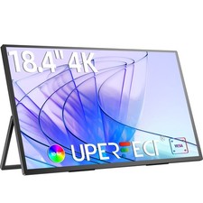 UPERFECT 18.4" Portable Monitor 4K Extend Screen HDMI USB C UHD Display w/Stand