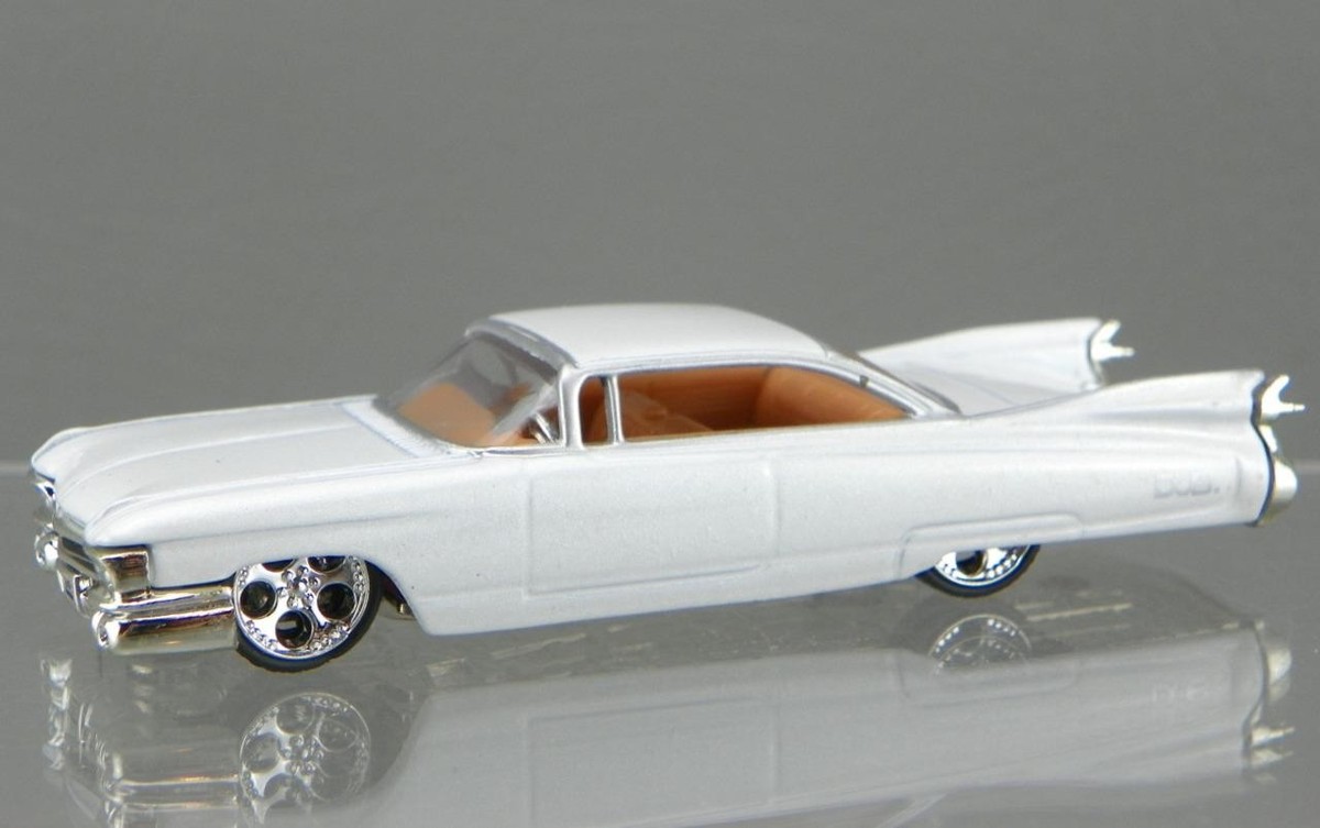 Jada Toys Dub City 10351-9 Diecast 1/64 White 1959 Cadillac