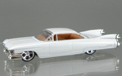 Jada Toys Dub City 10351-9 Diecast 1/64 White 1959 Cadillac