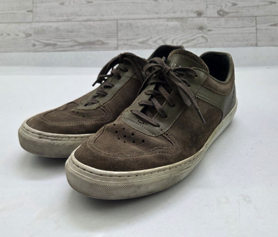 Ted Baker London Men s Size 7.5 US / 40.5 EU Green Suede Sneakers Lace Up Casual
