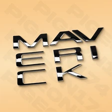 Gloss Black 2022-2025 Tailgate Letter For Maverick Accessories Emblem Decals