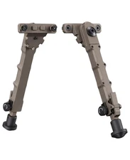 CVLIFE 7.5"-9" Rifle Bipod Compatible with M-Rail 5 Settings For Leg Length