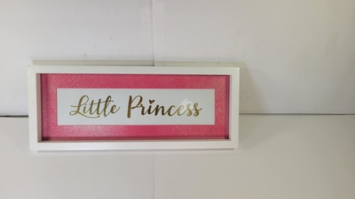 #ad Pretty The quot;Little Princessquot; wall art from Hobby Lobby 16quot; X 7.5quot; $18.00