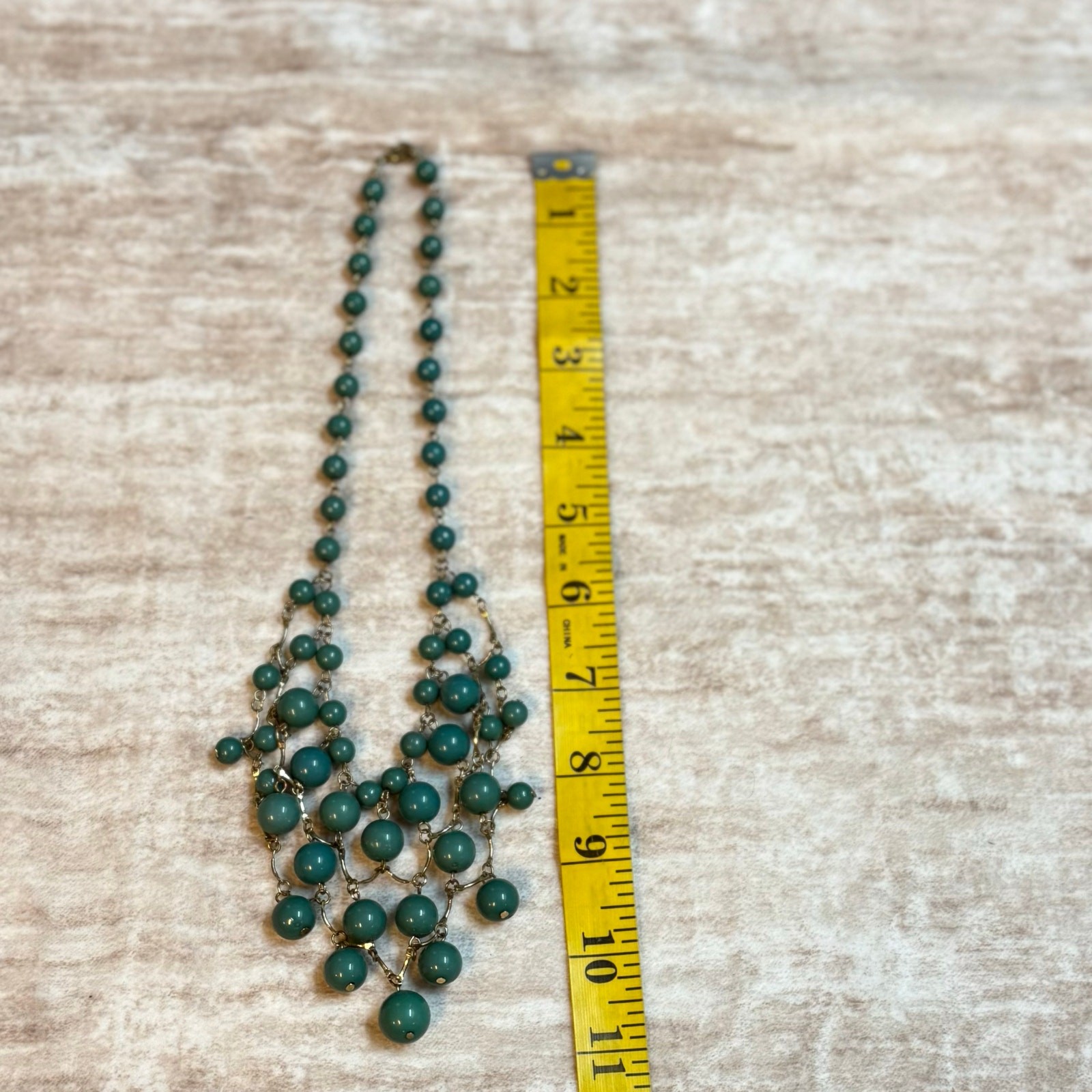 Necklace Bundle Geometric Gem Statement Retro Mil… - image 6