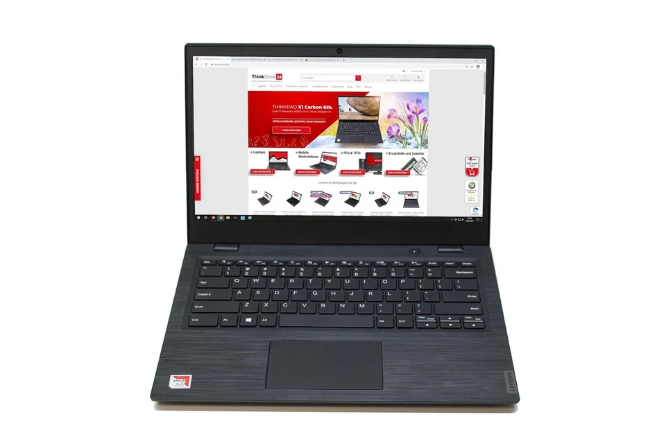 Lenovo 14W AMD A6-9220C 4GB RAM 64GB eMMC 14" FullHD Webcam Notebook Win10 NEU - Bild 2 von 4