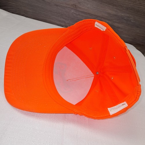 Gorra de camionero naranja con cierre a presión Madison Capitol para hombre - Imagen 8 de 9