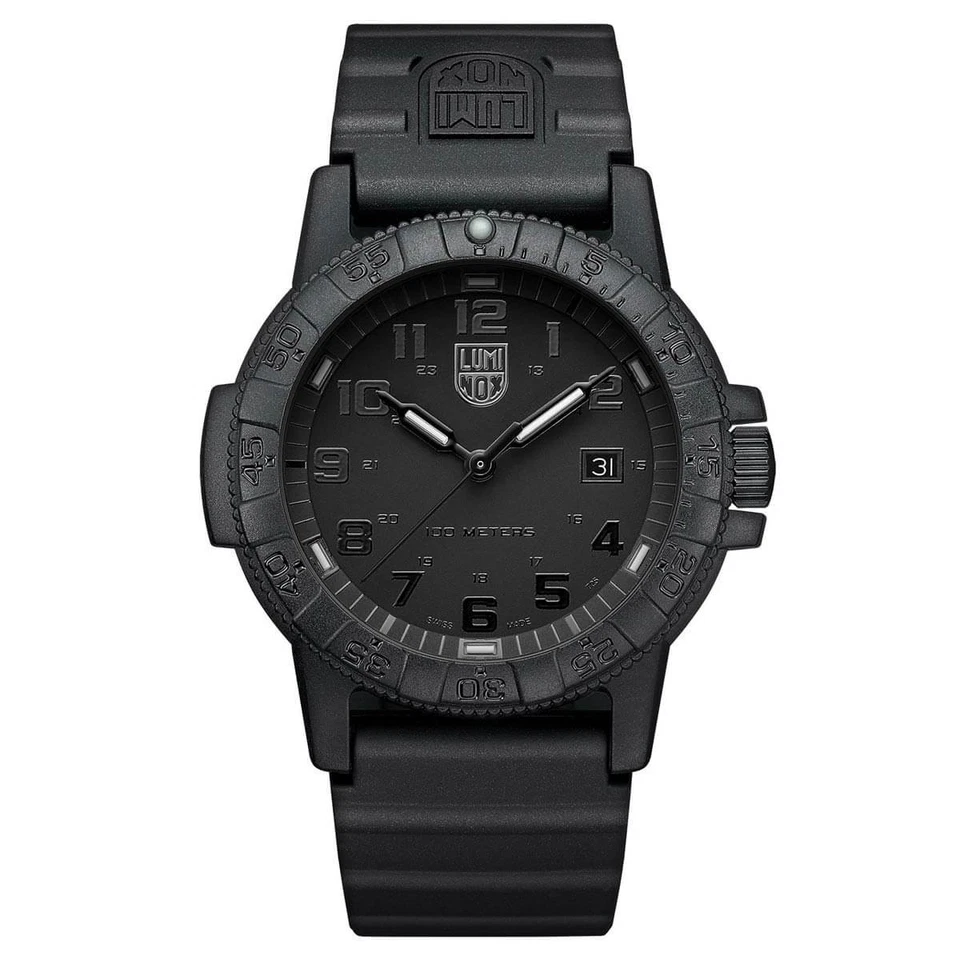 Reloj Hombre Luminox Sea Turtle Giant 0320 Cuarzo Negro Correa Goma 0321.BO Foto 2 de 4