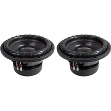 (2) American Bass ELITE-1244 2400w 12" Competition Car Subwoofers 3" Voice Coils