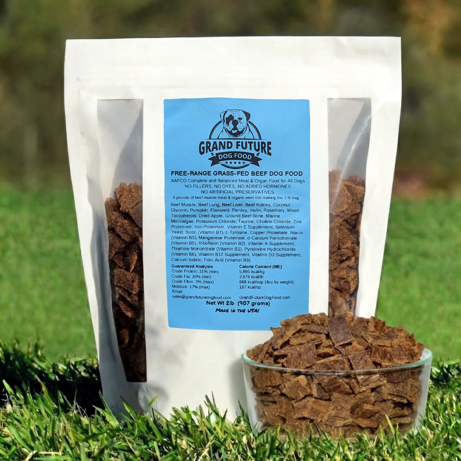 - Real Beef Air Dried - 2 Lbs
