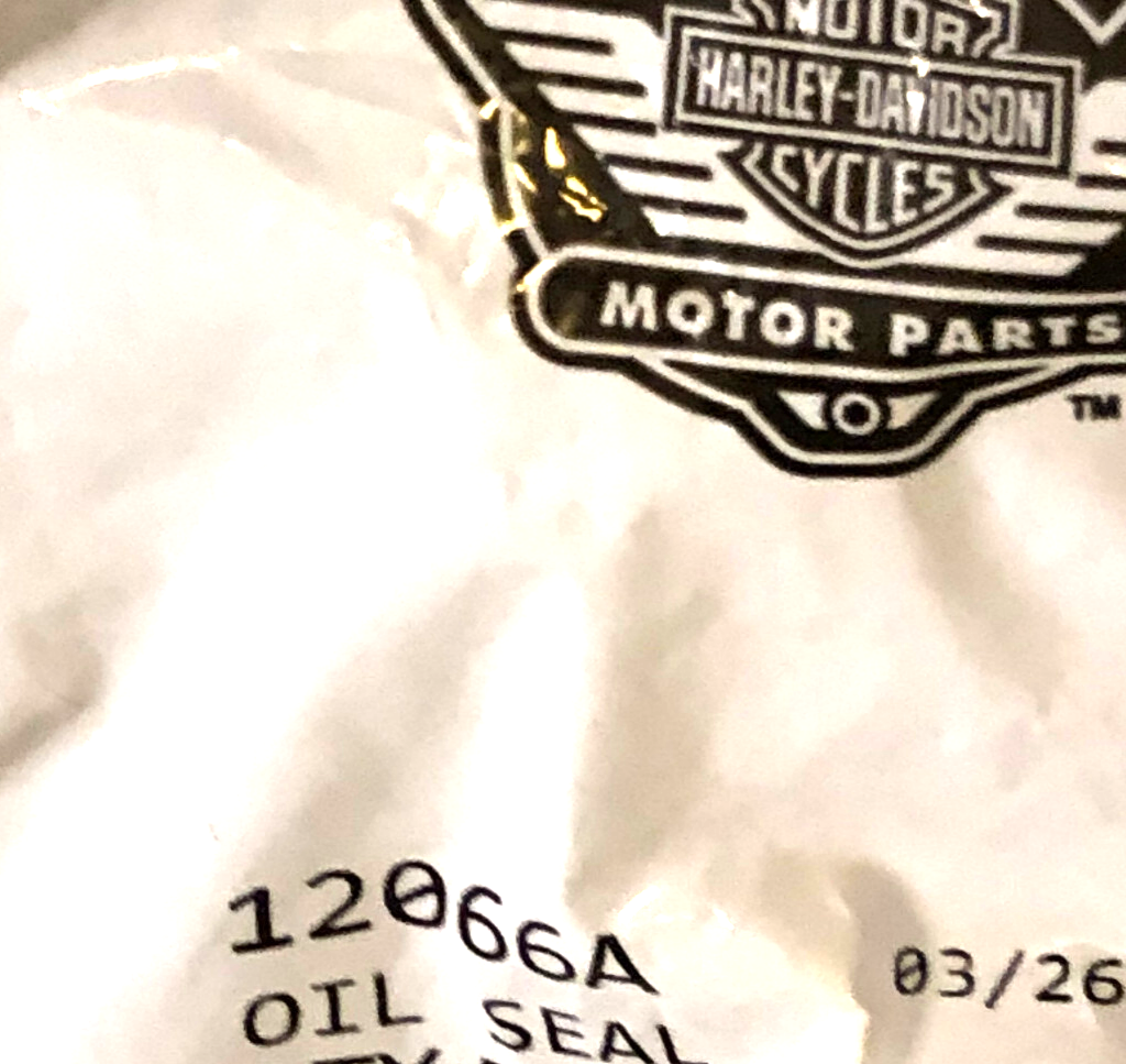 Harley Davidson 12066A Genuine OEM Starter Shaft Oil Seal for sale
