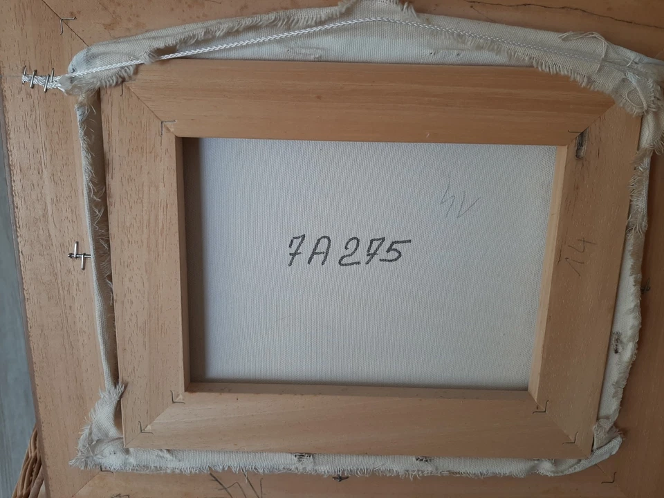 Le Cabrouet , Haïti, Amerlin Delinois acrylique 20-25 cm - Photo 4/4