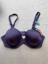 Maidenform One Fab Fit Everyday Modern Demi Underwire Bra 38C Purple 7543 NWT