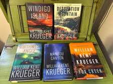 William Kent Krueger Cork O'Connor Series Lot of 5 Hardcover DJ Very Good