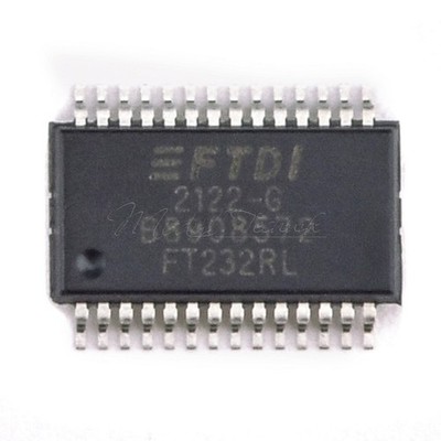 10PCS FTDI FT232 FT232RL SSOP-28 USB to Serial UART Convert IC NEW