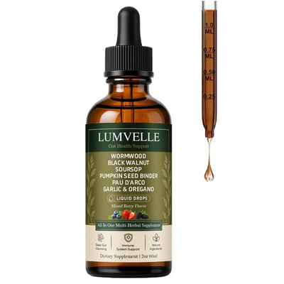 #ad LUMVELLE Wild Harvested Wormwood Herbal Liquid Botanical Supplement Drops 60ml $13.60