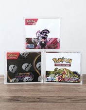 Pok mon Magnetic Booster Box Acrylic Case STRONG magnets Description-Quick Ship